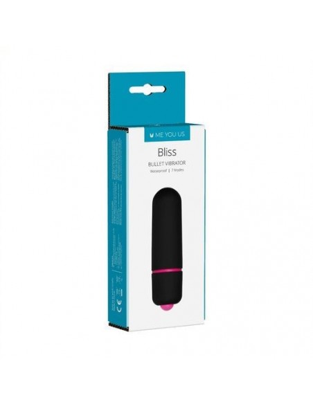 Wibrator mini Me You Us  Bliss 7 Mode Mini Bullet Vibrator Black - Wibratory Mini - 3