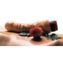 Naturalny wibrator realistyczny z żołędzią i żyłkami, PVC bez ftalanów, 17 cm, ø 3,5 cm, regulacja bezstopniowa - 3