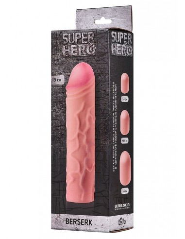 Nakładka Przedłużka Na Penisa Penis Sleeve Super Hero Berserk - Przedłużki i nakładki na penisa - 1