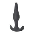 Plug analny Spice it up Starter Dark Grey - anatomiczny, hipoalergiczny silikon, długość 8,5 cm, średnica 2,6 cm - 2