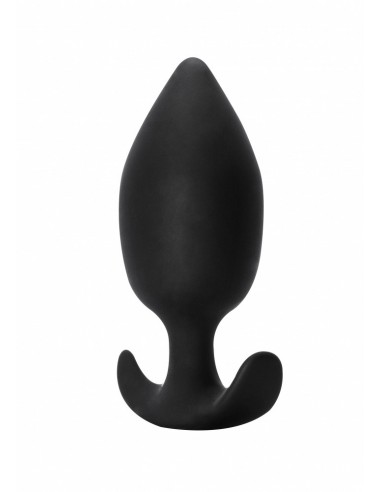 Korek analny zatyczka Anal plug with misplaced center of gravity Spice it up Insatiable Black - Korki analne silikonowe - 2