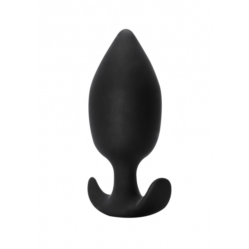 Stymulator analny Insatiable Black z przesuniętym środkiem ciężkości, 10,5 cm - 2