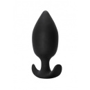 Stymulator analny Insatiable Black z przesuniętym środkiem ciężkości, 10,5 cm - 2