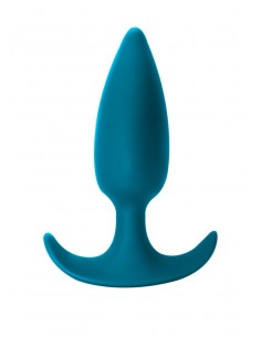 Korek analny zatyczka Anal plug with misplaced center of gravitySpice it up Delight Aquamarine - Korki analne silikonowe - 1 2
