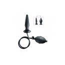 Pompowany korek analny Inflatable Anal Plug S (12,3 cm x 3,1 cm) - 1
