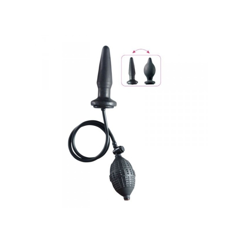 Pompowany korek analny Inflatable Anal Plug S (12,3 cm x 3,1 cm) - 2