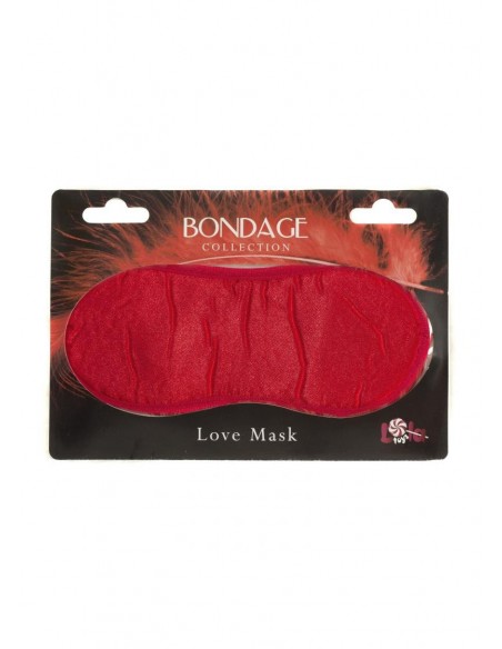 Opaska Na Oczy Erotyczna Mask Bondage Red - Opaski i maski na oczy - 1