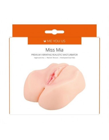 Sztuczna Pochwa Z Wibracją Me You Us Miss Mia Premium - Masturbatory i Sztuczne pochwy - 2