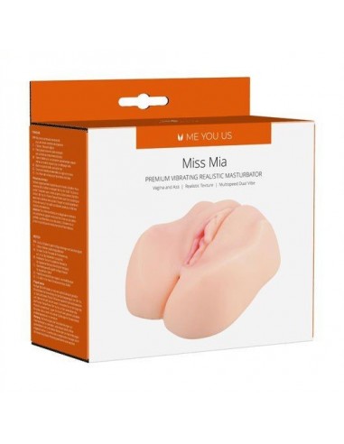Sztuczna Pochwa Z Wibracją Me You Us Miss Mia Premium - Masturbatory i Sztuczne pochwy - 3