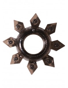 Pierścień na Penisa na penisa Cockring Rings Gear black - Pierścienie erekcyjne niewibrujące - 1