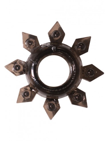 Pierścień na Penisa na penisa Cockring Rings Gear black - Pierścienie erekcyjne niewibrujące - 1