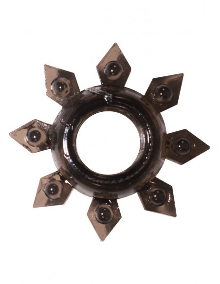 Pierścień na Penisa na penisa Cockring Rings Gear black - Pierścienie erekcyjne niewibrujące - 1