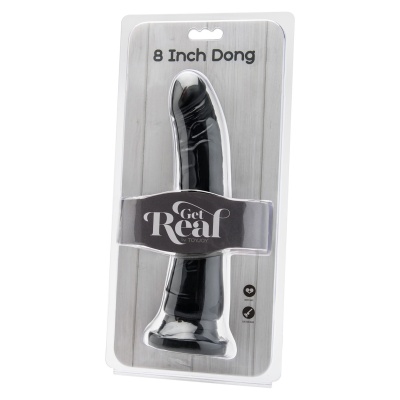 Dildo realistyczne Get Real z żylnym reliefem, 20,5 cm - 1 2