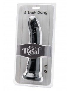 Realistyczne Dildo Cock 8 Inch Black - Dilda realistyczne - 1 2