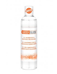 Stymulujący żel intymny WATERGLIDE MASSAGE / LUBRICANT GUARANA 300 ml - Lubrykanty stymulujące - 1