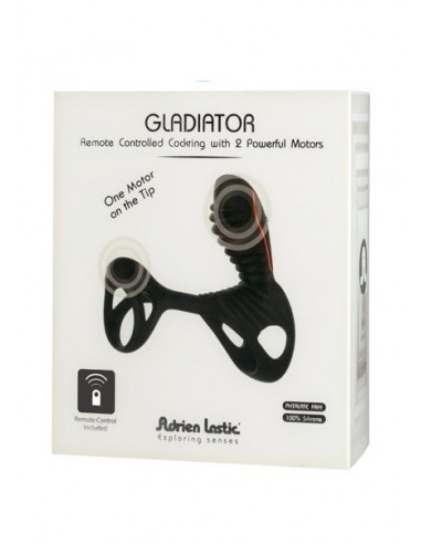 Pierścien erekcyjny wibrujący GLADIATOR + LRS - Pierścienie erekcyjne wibrujące - 10