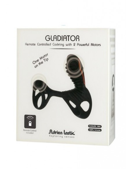 Pierścien erekcyjny wibrujący GLADIATOR + LRS - Pierścienie erekcyjne wibrujące - 10