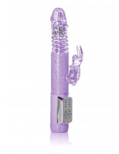 Wibrator Króliczek Petite Thrusting Jack Rabbit Purple - Wibratory Króliczki - 1