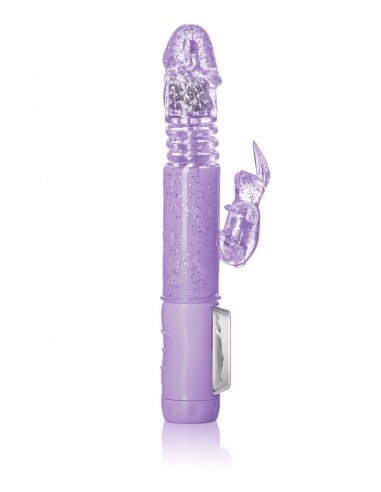 Wibrator Króliczek Petite Thrusting Jack Rabbit Purple - Wibratory Króliczki - 3