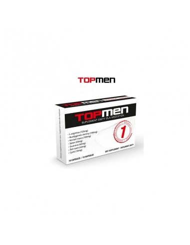 Wzmocnienie erekcji TopMen 10 kaps. - Dłuższa i mocniejsza erekcja - 4
