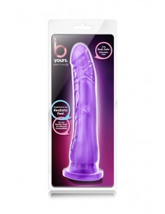 Żelowe dildo realistyczne B YOURS SWEET N HARD 6 PURPLE - Dilda żelowe - 1 2