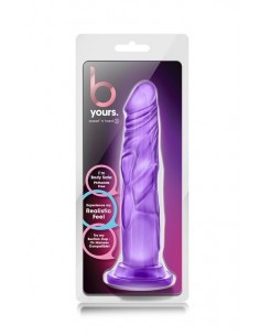 Żelowe dildo realistyczne B YOURS SWEET N HARD 5 PURPLE - Dilda żelowe - 1 2
