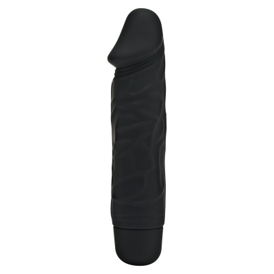 Wibrator Mini Classic Vibrator Black z elastycznym wałem i 7 trybami wibracji (15 cm) - 1