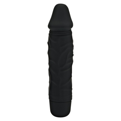 Wibrator Mini Classic Vibrator Black z elastycznym wałem i 7 trybami wibracji (15 cm) - 1 2