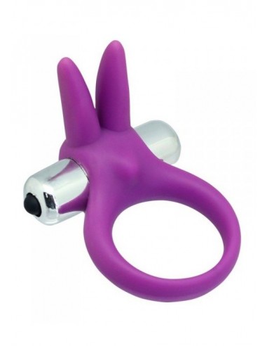 Pierścien erekcyjny wibrujący Timeless stretchy ring Fioletowy - Pierścienie erekcyjne wibrujące - 1