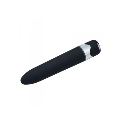 Wibrator Timeless Exquisite L 15,3 cm – Smukły wibrator z kryształem - 1 2