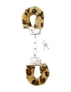 Kajdanki erotyczne Furry Handcuffs - Cheetah - Kajdanki erotyczne - 1
