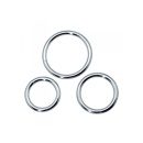 Zestaw pierścieni erekcyjnych Timeless Metal Rings 3 szt. – średnice 3-4 cm - 1