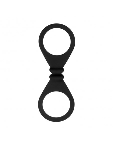 Kajdanki erotyczne Me You Us Bound To Please Blindfold Wrist And Ankle Cuffs Black - Kajdanki erotyczne - 2