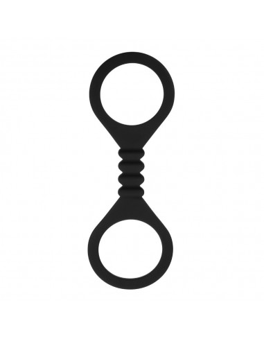 Kajdanki erotyczne Me You Us Bound To Please Blindfold Wrist And Ankle Cuffs Black - Kajdanki erotyczne - 3