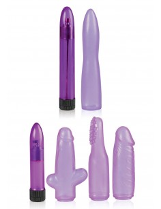Zestaw gadżetów erotycznych STARTER LAVENDER VIBE KIT - Śmieszne gadżety, prezenty - 1 2