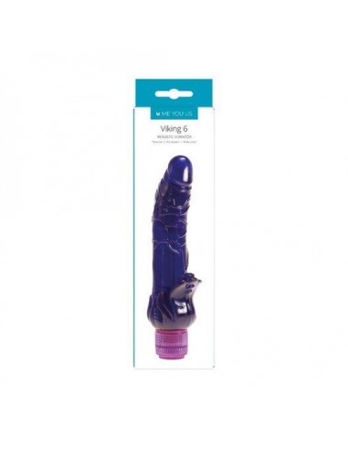 Żelowy wibrator Me You Us Viking Realistic Vibrator Purple - Wibratory żelowe - 2