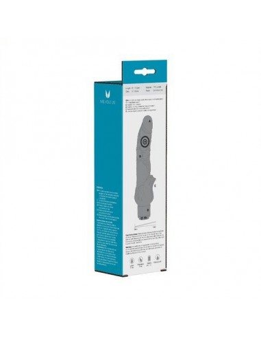 Żelowy wibrator Me You Us Viking Realistic Vibrator Purple - Wibratory żelowe - 4