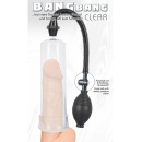 Pompka próżniowa do penisa Bang Bang Clear – przezroczysty cylinder 20 cm, Ø wew. 5,3 cm, ręczna gruszka ssąca z zaworem bezpiec - 7