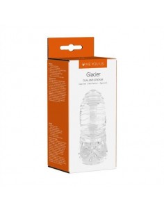 Masturbator Me You Us Glacier Dual End Stroker Transparent  - Masturbatory i Sztuczne pochwy - 1 2