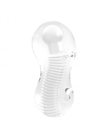 Masturbator Me You Us Wave Sucker Stroker Transparent - Masturbatory i Sztuczne pochwy - 4