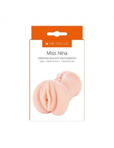 Masturbator Me You Us Miss Nina Premium Vibrating Flesh - Masturbatory i Sztuczne pochwy - 1