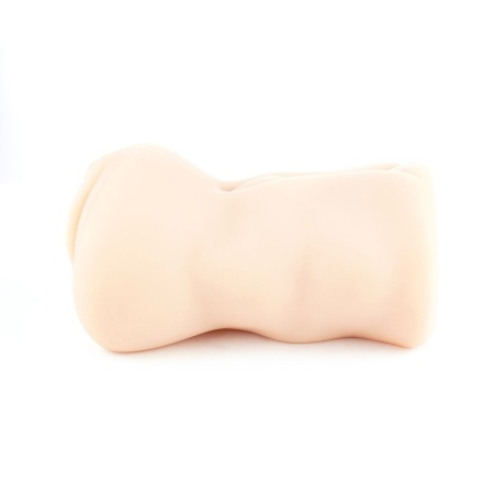 Masturbator Miss Nina Premium Vibrating - realistyczna wagina z wypustkami, rozciągliwym otworem i wibrującym pociskiem - 6