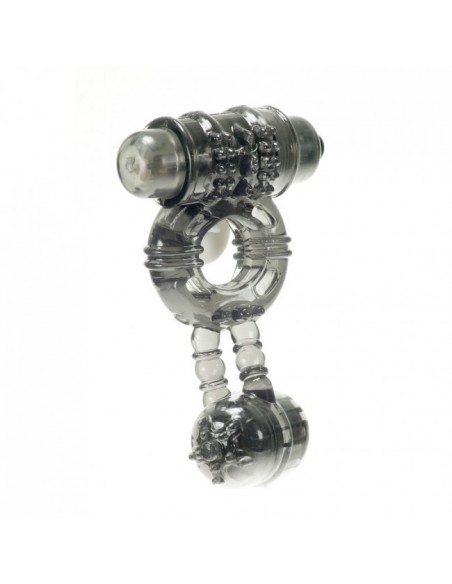 Pierścień na penisa z wibracjami Rock Rings The Thunder Ball - Do przypisania - 4