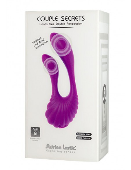 Luksusowy wibrator Couple Secrets + Mini LRS Control - WIBRATORY EKSKLUZYWNE - 2