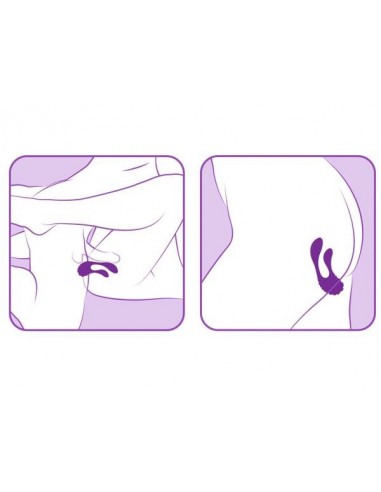 Luksusowy wibrator Couple Secrets + Mini LRS Control - WIBRATORY EKSKLUZYWNE - 3