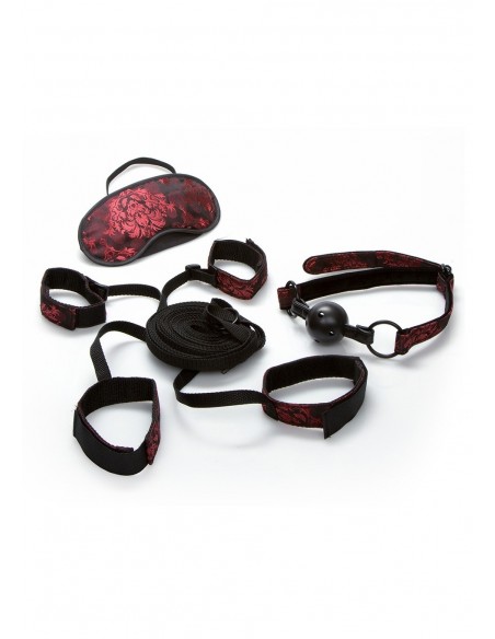 Zestaw gadżetów erotycznych SCANDAL BED RESTRAINT KIT - Śmieszne gadżety, prezenty - 2