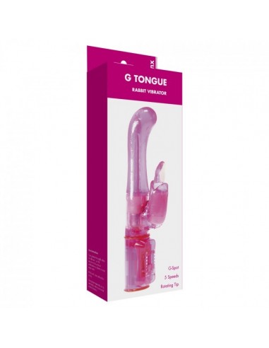 Wibrator Króliczek Minx G Tongue Rabbit Vibrator Pink Os - Wibratory Króliczki - 2