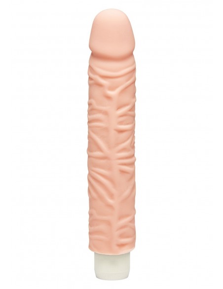 Wibrator realistyczny THE SHAKIN D VIBR VANILLA 9 INCH - Wibratory Realistyczne - 1