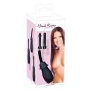 Irygator analny Intimate Shower – manualny, 3 wymienne końcówki 12 cm, gruszka 100 ml - 1