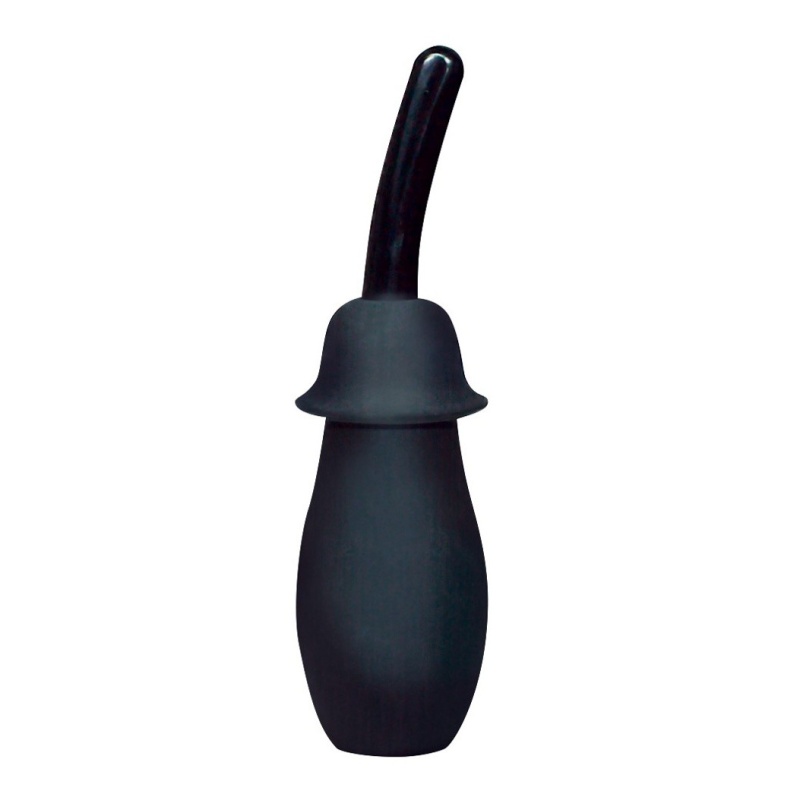 Irygator analny Intimate Shower – manualny, 3 wymienne końcówki 12 cm, gruszka 100 ml - 3